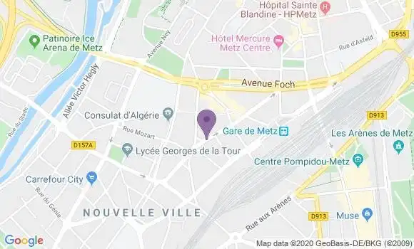 Localisation Mtre Schwitzer Martin Myriam
