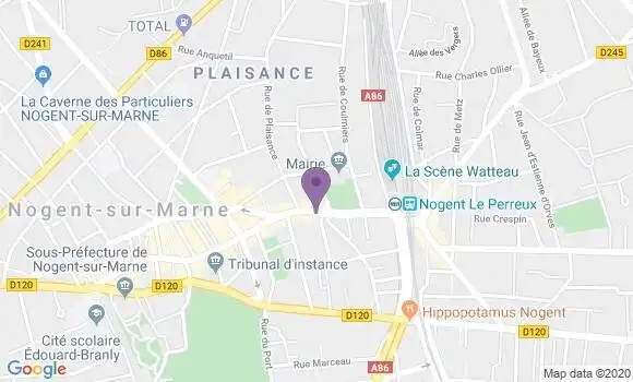 Localisation Mtre Campana Pascale