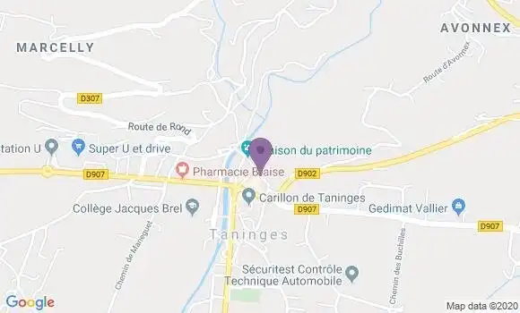 Localisation Mtre Barade Diane