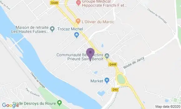 Localisation Mtre Watrin Xavier