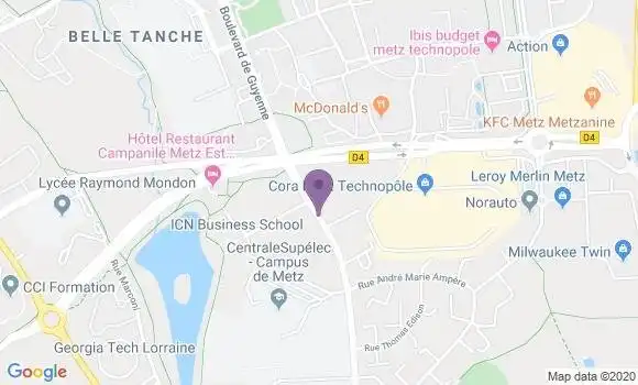 Localisation Mtre Wahl Martine