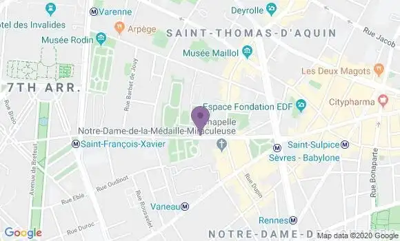 Localisation Mtre Weill Dominique