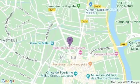 Localisation Mtre Blanc Catherine