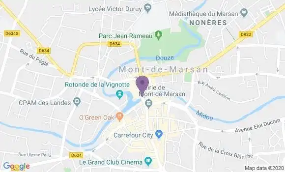 Localisation Mtre Haurie Pascale