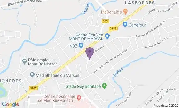 Localisation Mtre Raffray Jean Guirec