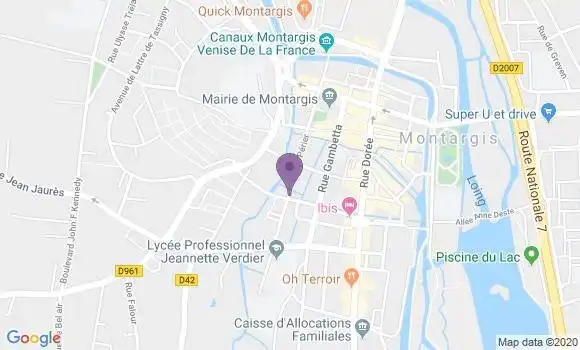 Localisation Mtre Vergnaud Christian