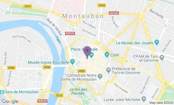 Localisation Mtre Bedoc Lucien