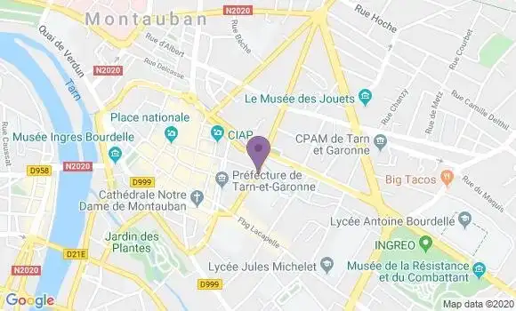 Localisation Mtre Berges Laure