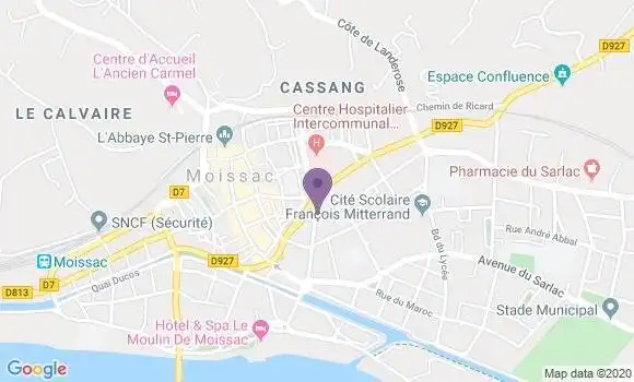 Localisation Mtre Cassignol Michel