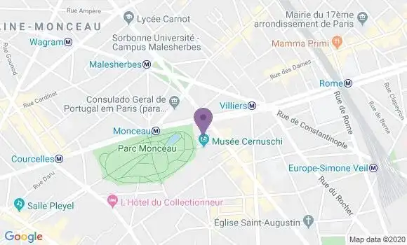 Localisation Mtre Wolrich Peter
