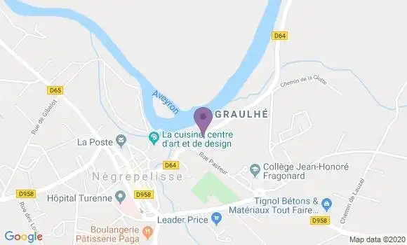 Localisation Mtre Giacomin Colette