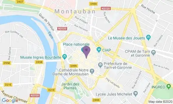 Localisation Mtre Marques Nathalie