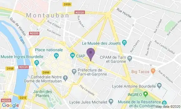 Localisation Mtre Valat Charlotte