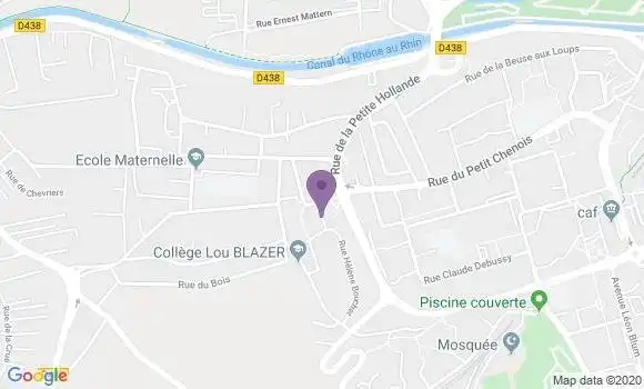 Localisation Mtre Leroux Denis