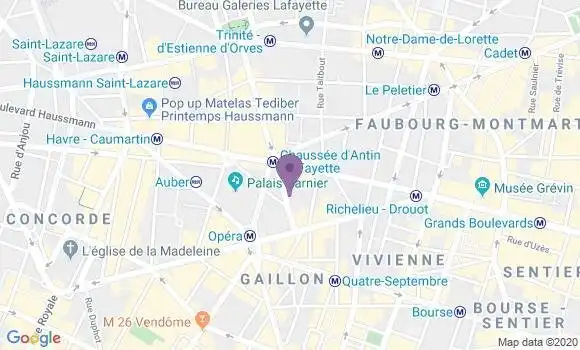 Localisation Mtre Zagury Benhamou Nathalie
