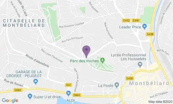 Localisation Mtre Niort Carine