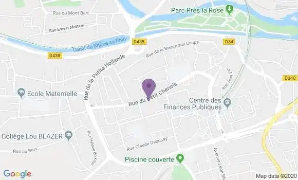 Localisation Mtre Roma Fabienne