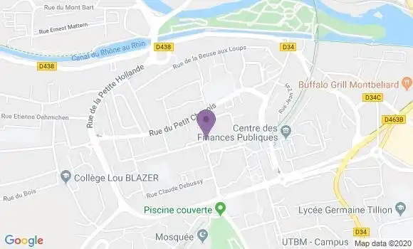 Localisation Mtre Thomas Mireille