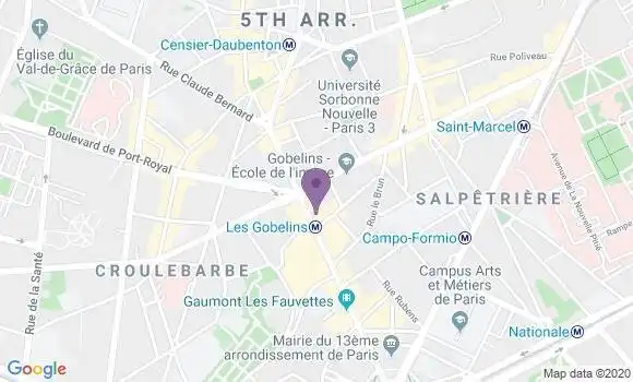 Localisation Mtre Zalcman Sandrine