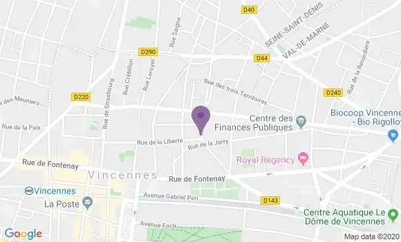 Localisation Mtre Darchis Caroline