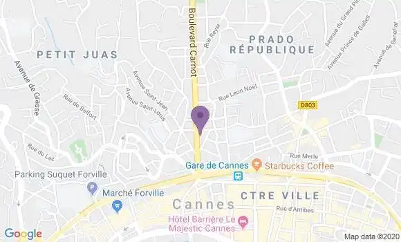 Localisation Mtre Zanotti Elodie