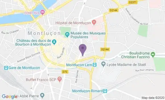 Localisation Mtre Thevenet Charriot Colette
