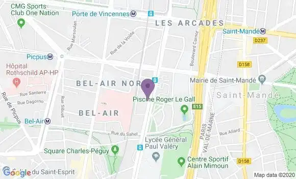 Localisation Mtre Zeitoun Drikes Martine