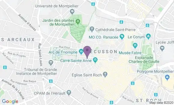 Localisation Mtre Andrieu Olivier
