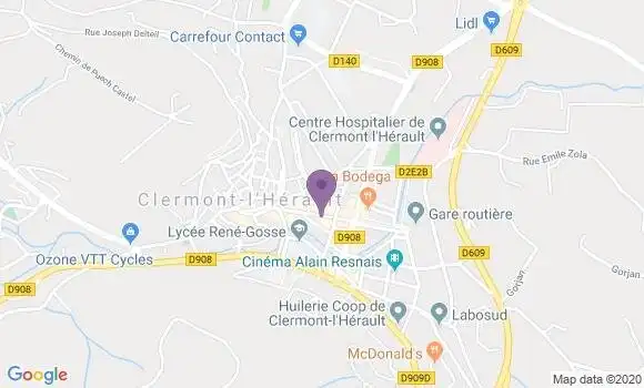 Localisation Mtre Barral Jean Luc