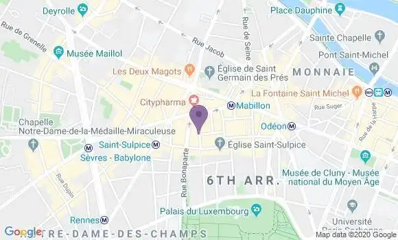 Localisation Mtre Zumbaum Jorg