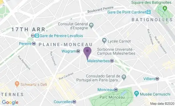 Localisation Mtre Zviloff Catherine