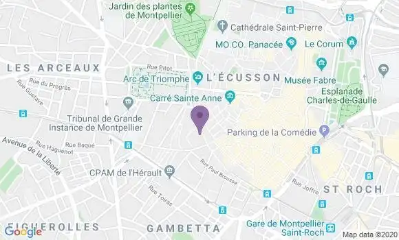 Localisation Mtre Berger Thierry
