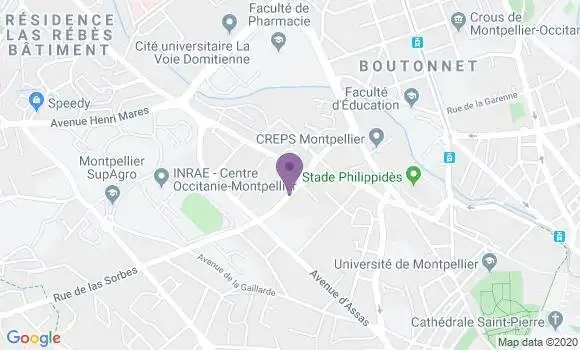 Localisation Mtre Bergon Jean Michel