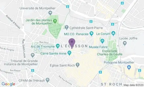 Localisation Mtre Bidal Catherine