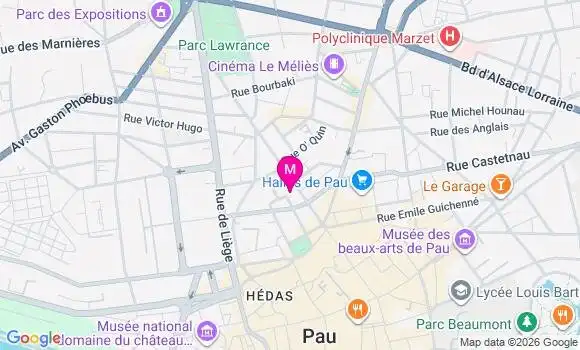 Localisation Mtre Biou Caroline