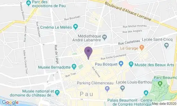 Localisation Mtre Bonhomme Cardon Rosine