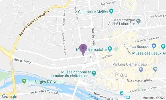 Localisation Mtre Bordenave Philippe