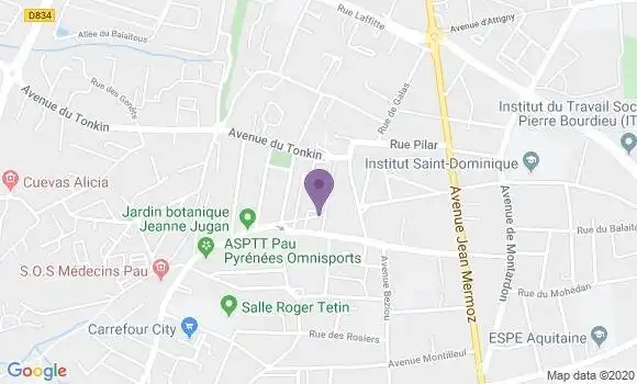 Localisation Mtre Bourdalle Daniel