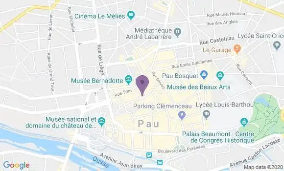 Localisation Mtre Brun Laurence