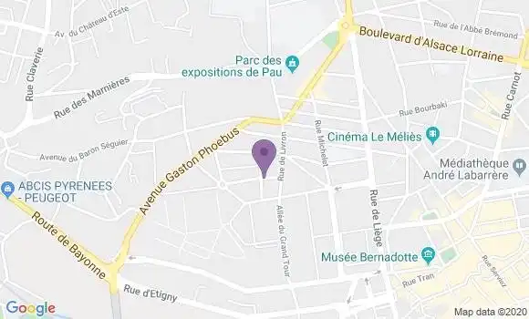 Localisation Mtre Brunner Georges