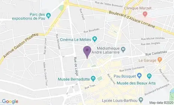 Localisation Mtre Chartier William
