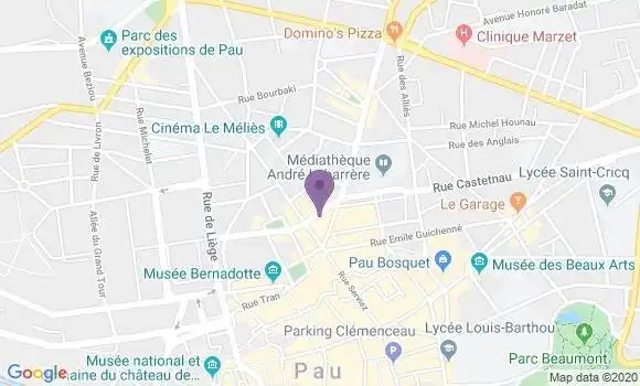 Localisation Mtre Del Alamo Brieuc