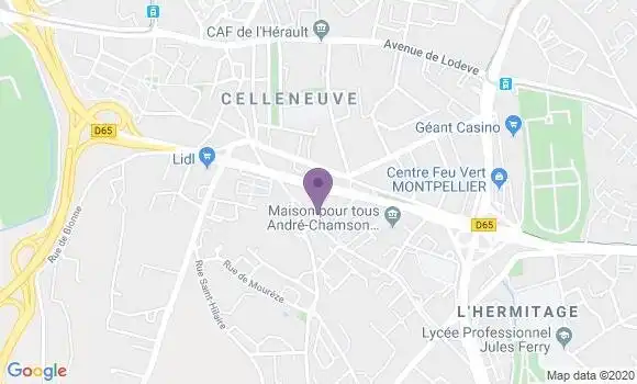 Localisation Mtre Cancel Bonnaure Nathalie