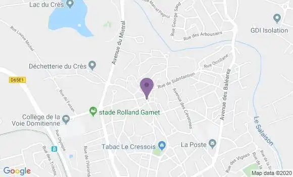 Localisation Mtre Cardin Donnadieu Céline
