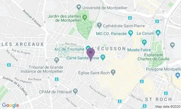 Localisation Mtre Carillo Françoise