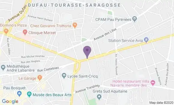 Localisation Mtre Escuraing Jean