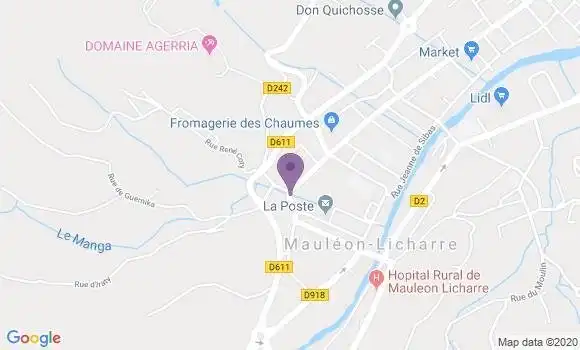 Localisation Mtre Etcheberry Annie