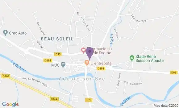 Localisation Mtre Caumette Sylvie
