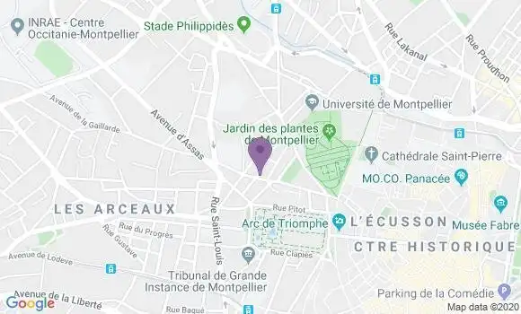 Localisation Mtre Cauvin Jean Daniel
