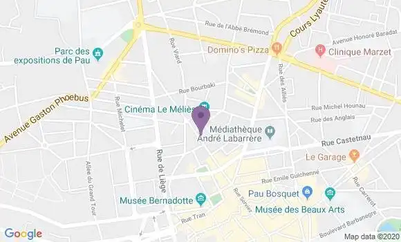 Localisation Mtre Fitas Isabelle